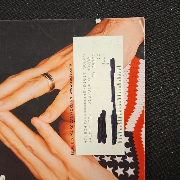 ROSIE MAGAZINE John Travolta December 2001 EUC Holiday crafts decor recipes - Picture 3 of 14